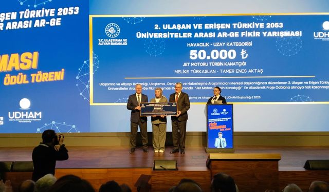 HKÜ Öğrencisine Jet Motoru Projesiyle Ar-Ge ödülü!