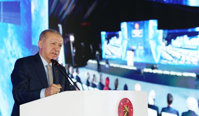 Cumhurbaşkanı Erdoğan, TÜRKSAT 6A Hizmete Alma Töreni'nde konuştu