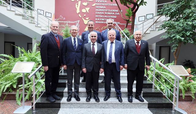Okan Üniversitesi Heyeti Rektör Doğan’ı ziyareti etti