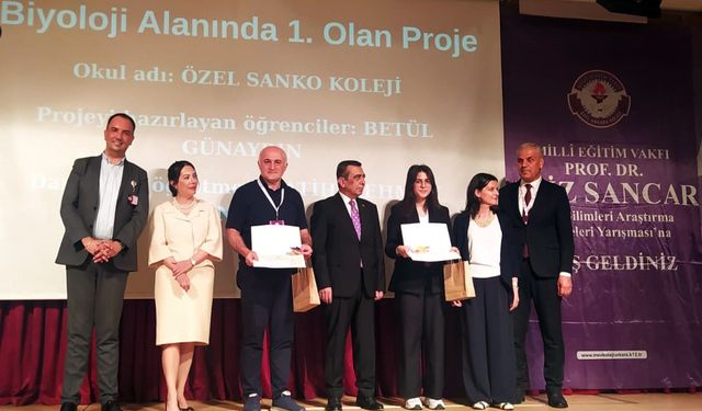SANKO Okulları'ndan Türkiye birinciliği!