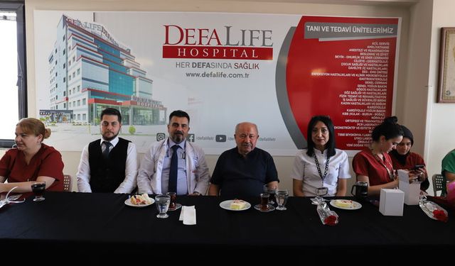 Defa Life Hospital da Hemşireler haftası coşkuyla kutlandı