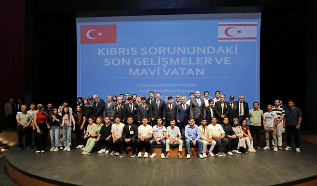 GAÜN’de “Mavi Vatan ve Kıbrıs” konferansı gerçekleştirildi