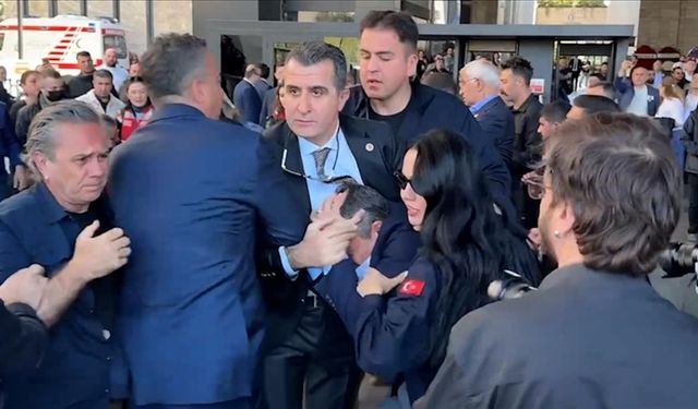Özgür Özel'e yumruklu saldırı!