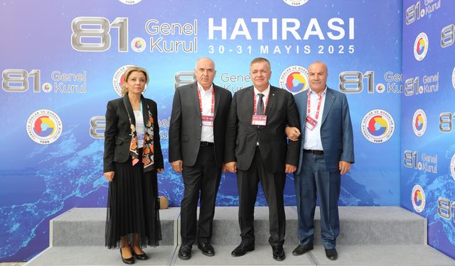 GTB heyeti, TOBB 81. genel kurulu’na katıldı