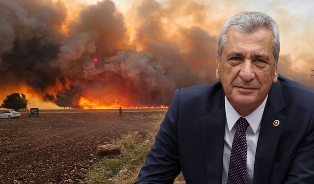 Hasan Öztürkmen’den yangından etkilenen Araban’a destek çağrısı