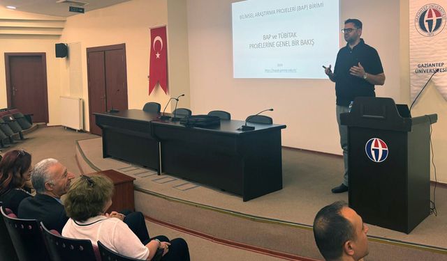 GAÜN’de “BAP ve TÜBİTAK Projelerine Genel Bir Bakış” toplantısı düzenlendi