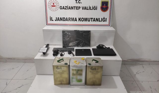 Gaziantep'te hırsızlık operasyonu: 38 gözaltı