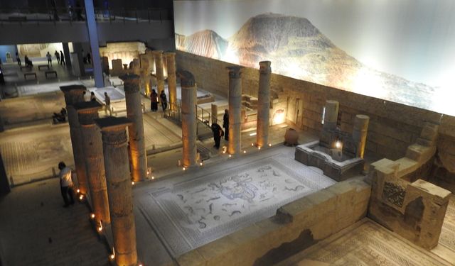 Zeugma Mozaik Müzesi’nde bayram yoğunluğu!