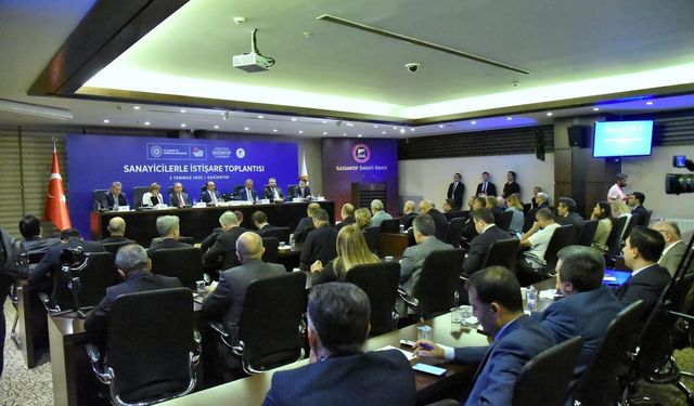 NTO Başkanı Mehmet Özyurt, Sanayicilerle İstişare Toplantısı'na Katıldı