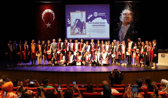 GAÜN Türk Musikisi Devlet Konservatuarı 33. mezunlarını uğurladı