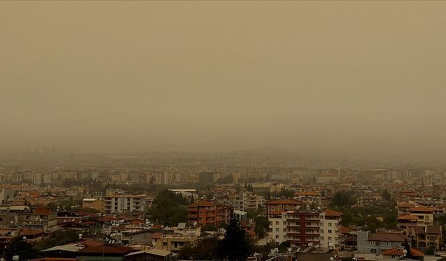 Meteoroloji'den Gaziantep'e toz taşınımı uyarısı