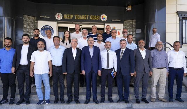 Ak Parti heyetinden Nizip Ticaret Odası’na ziyaret