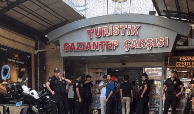 Gaziantep Turistik Çarşı’da Polis Operasyonu: Giriş-Çıkışlar Kapatıldı