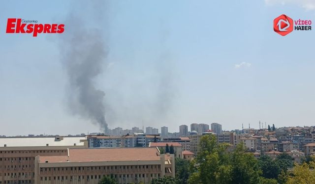 Gaziantep'te Korkutan Yangın