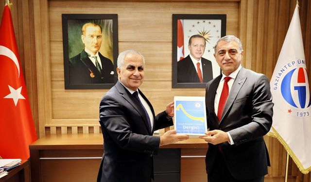 Kırşehir Ahi Evran Üniversitesi Rektörü Karahocagil’den GAÜN’e Ziyaret