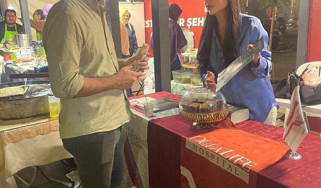 'Gastronomi festivaline Sağlık Kattık'