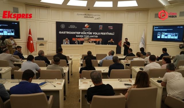 GastroANTEP Kültür Yolu Festivali için geri sayım başladı
