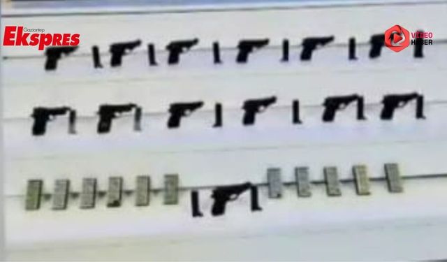 Gaziantep'te silah ve mühimmat ele geçirildi