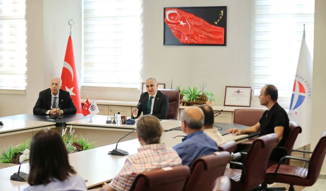 GAÜN’de “AB Fonlarına Giriş” toplantısı yapıldı