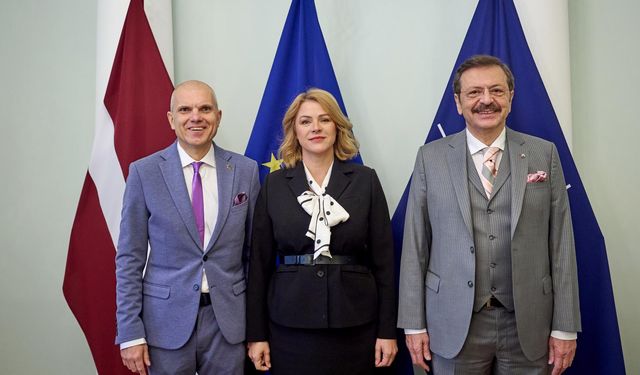 Özyurt, Riga’da Büyükelçi ile görüştü