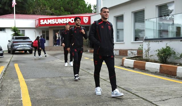 Samsunspor, Gaziantep FK maçı için yola çıktı