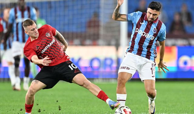 Trabzon'da puanlar paylaşıldı