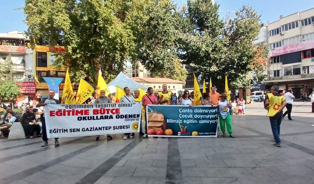 Eğitim- Sen’den okul masraflarına tepki