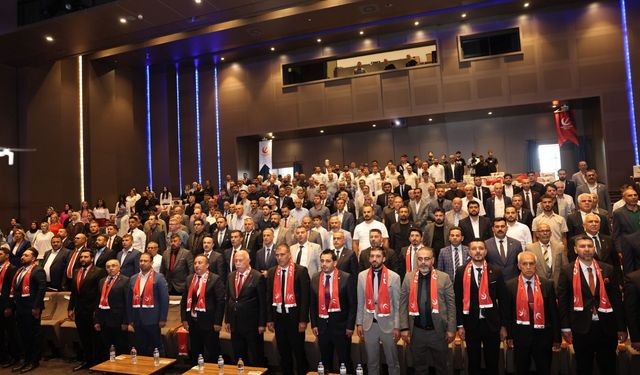 Gaziantep’te Yeniden Refah Partisi İl Divanında Filistin vurgusu