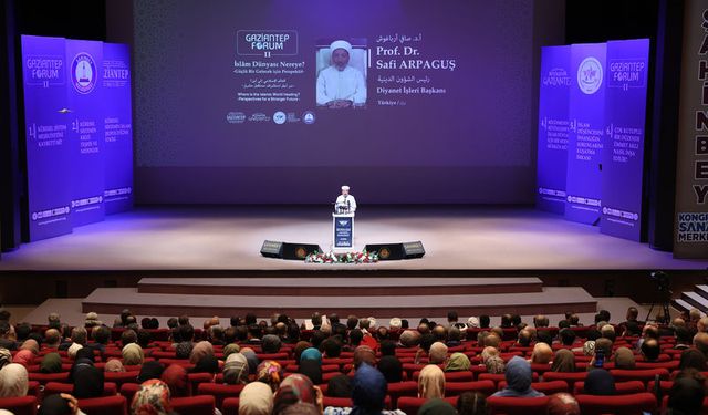 Diyanet İşleri Başkanı Arpaguş, Gaziantep'te konuştu