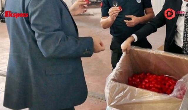 Gaziantep’te gıda fabrikasında şok görüntüler!