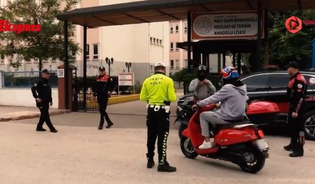 Gaziantep’te okul çevrelerinde denetim sürüyor