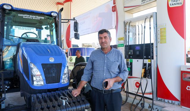 Gaziantep’te çiftçilere dev mazot desteği