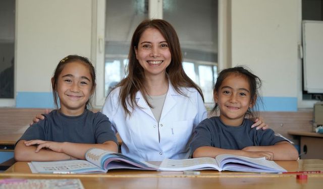 Gaziantep’te minik sınıfta dev yürekler