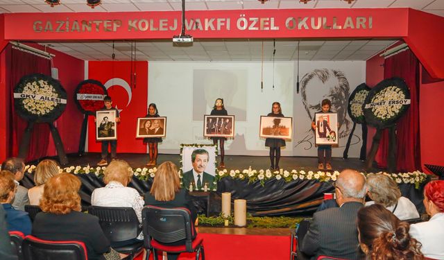 Gaziantep Kolej Vakfı’nda anma programı gerçekleştirildi
