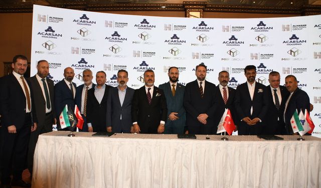 Türk ve Suriyeli firmalardan ortak hamla