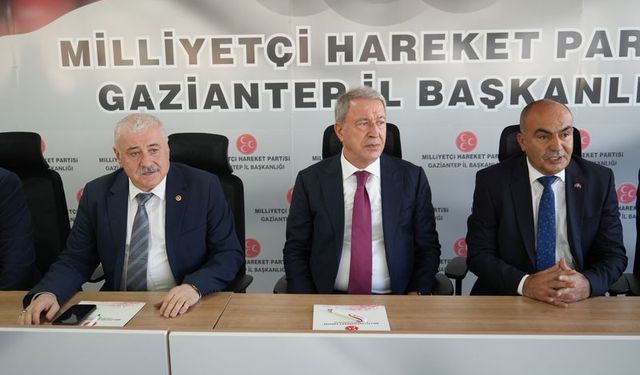 Hulusi Akar: "Büyük ve güçlü Türkiye'yi inşa ve ihya edeceğiz"