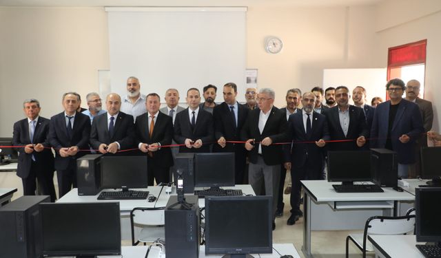 NTO’dan MYO'ya laboratuvar desteği