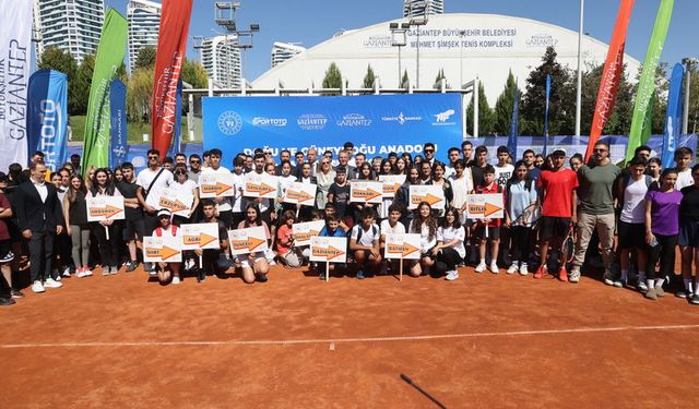 Tenis Takım Şampiyonası, Gaziantep'te başladı