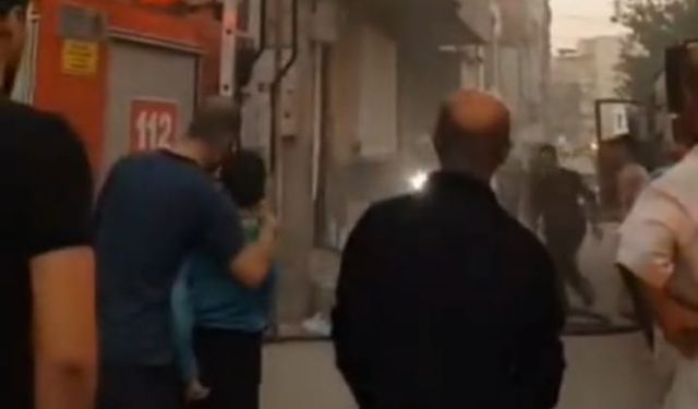 Konak mahallesinde bir evde patlama oldu