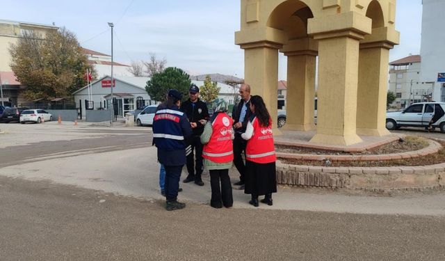 Adıyaman’da Jandarma ve Emniyet sahaya indi