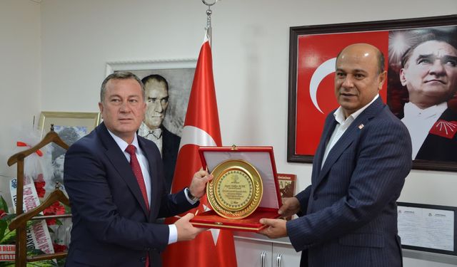 Ali Doğan'dan Açar'a hayırlı olsun ziyareti