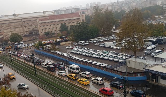 Gaziantep’te kış kendini gösterdi
