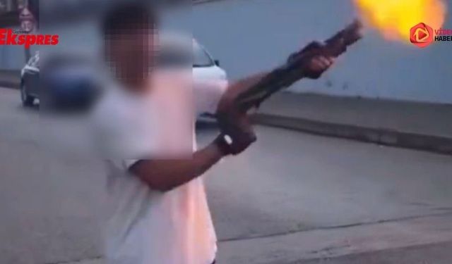 Gaziantep'te şok görüntüler: Pompalı tüfekle rastgele ateş açtılar