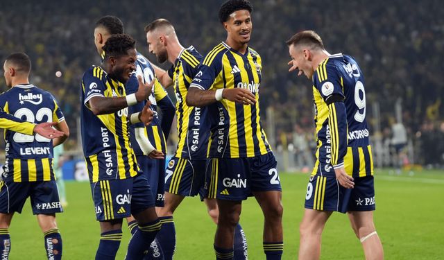 Fenerbahçe'den ligde 4 maçlık galibiyet serisi