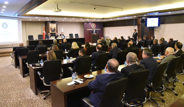 GSO'da sanayi ve ihracat masaya yatırıldı