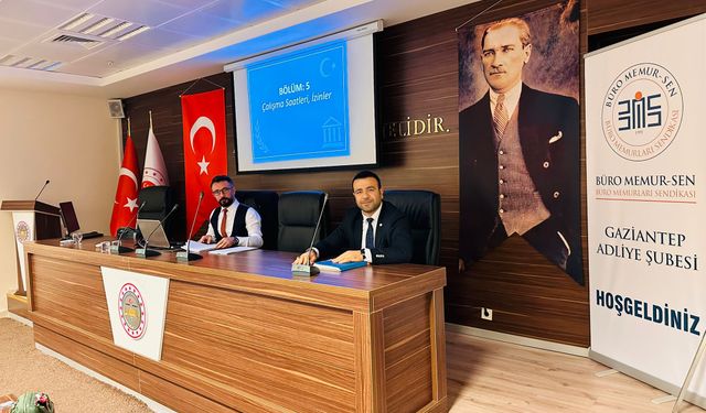 Büro Memur-Sen Gaziantep’ten örnek hamle