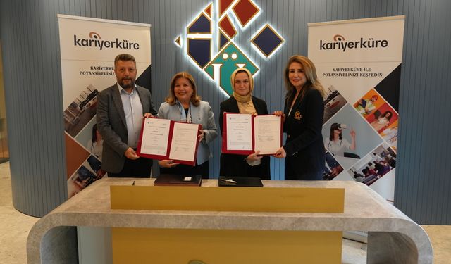 HKÜ ile Kariyerküre Eğitim Arasında İş Birliği Protokolü İmzalandı