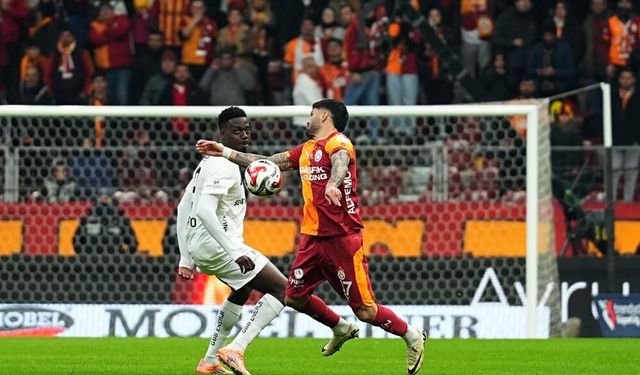 Galatasaray ile Gaziantep FK berabere kaldı