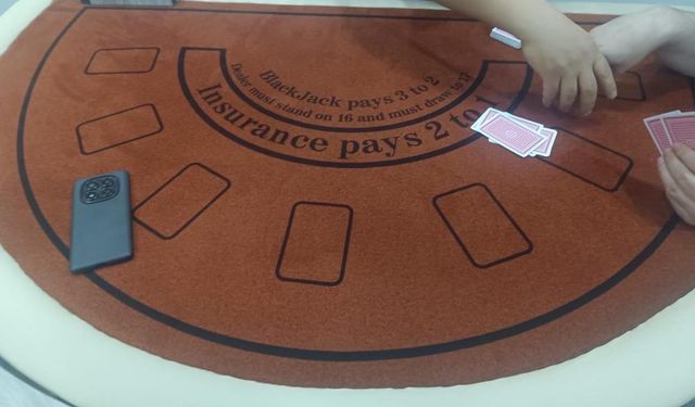 Gaziantep’te Ruhsatsız Kumarhaneye Baskın