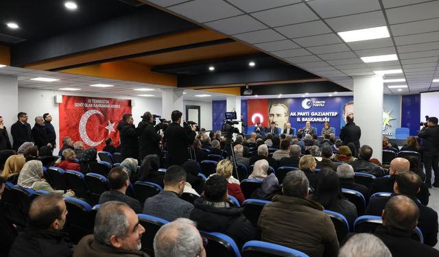 AK Parti Gaziantep’te hız kesmiyor
